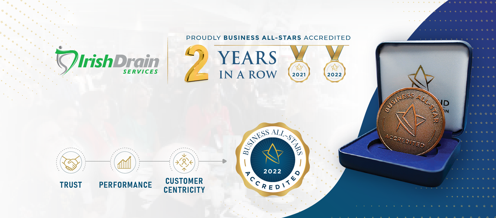 All-Ireland Business Foundation - Business All-Star Accredited 2 years in a row (2021-2022)