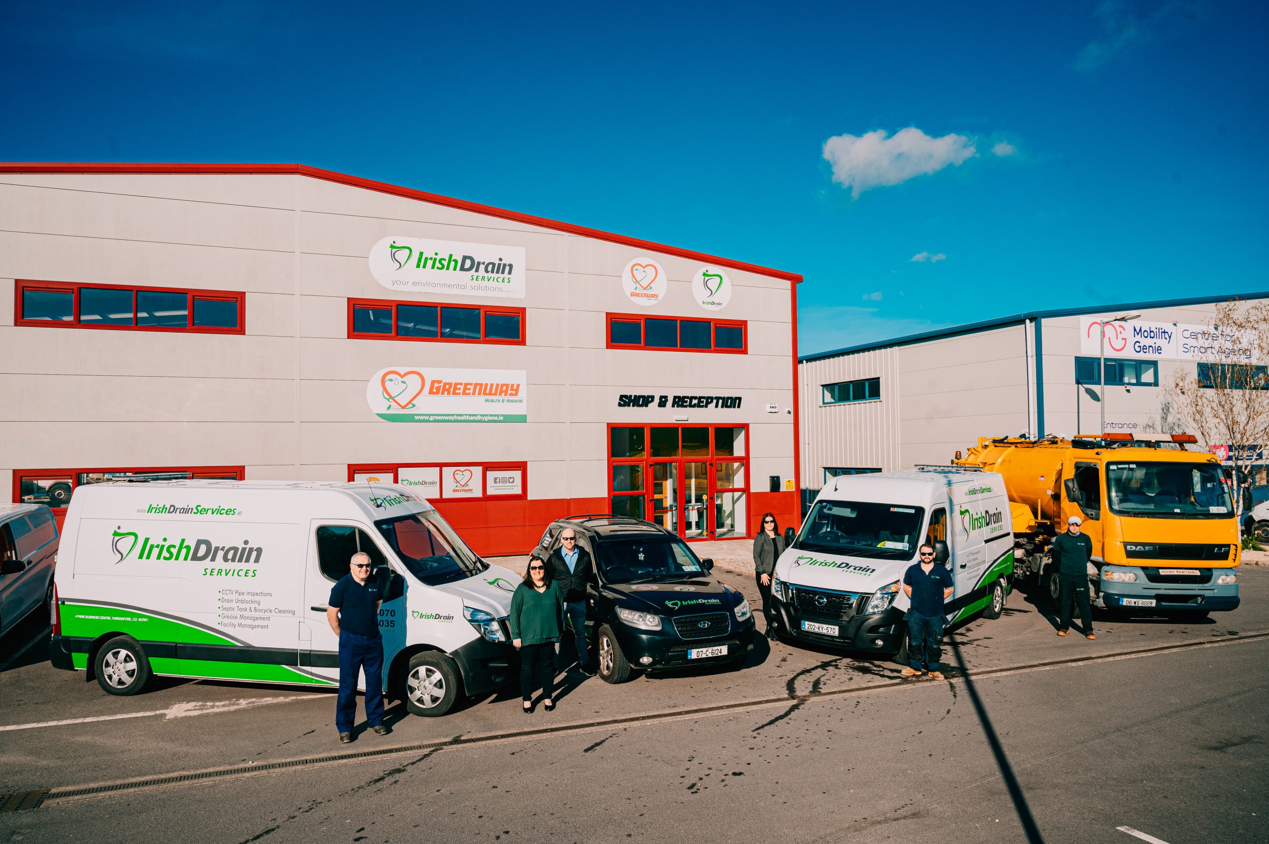 Irish Drain Services - one of Ireland’s most committed residential, commercial & industrial drain cleaning companies and we are based in the heart of Kerry!